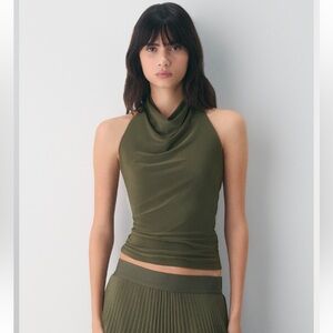 Aritzia Wilfred Smooth Matter Tower Top